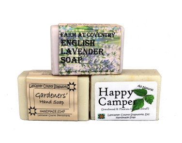 English Lavender Handcrafted Soap, Happy Camper Soap