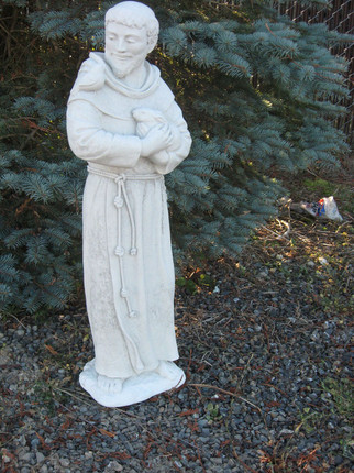 Saint Francis statue