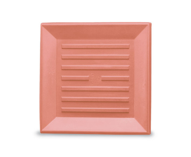 10.75" Square Plastic Saucer