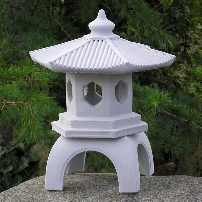 Pagoda Lantern made of concrete