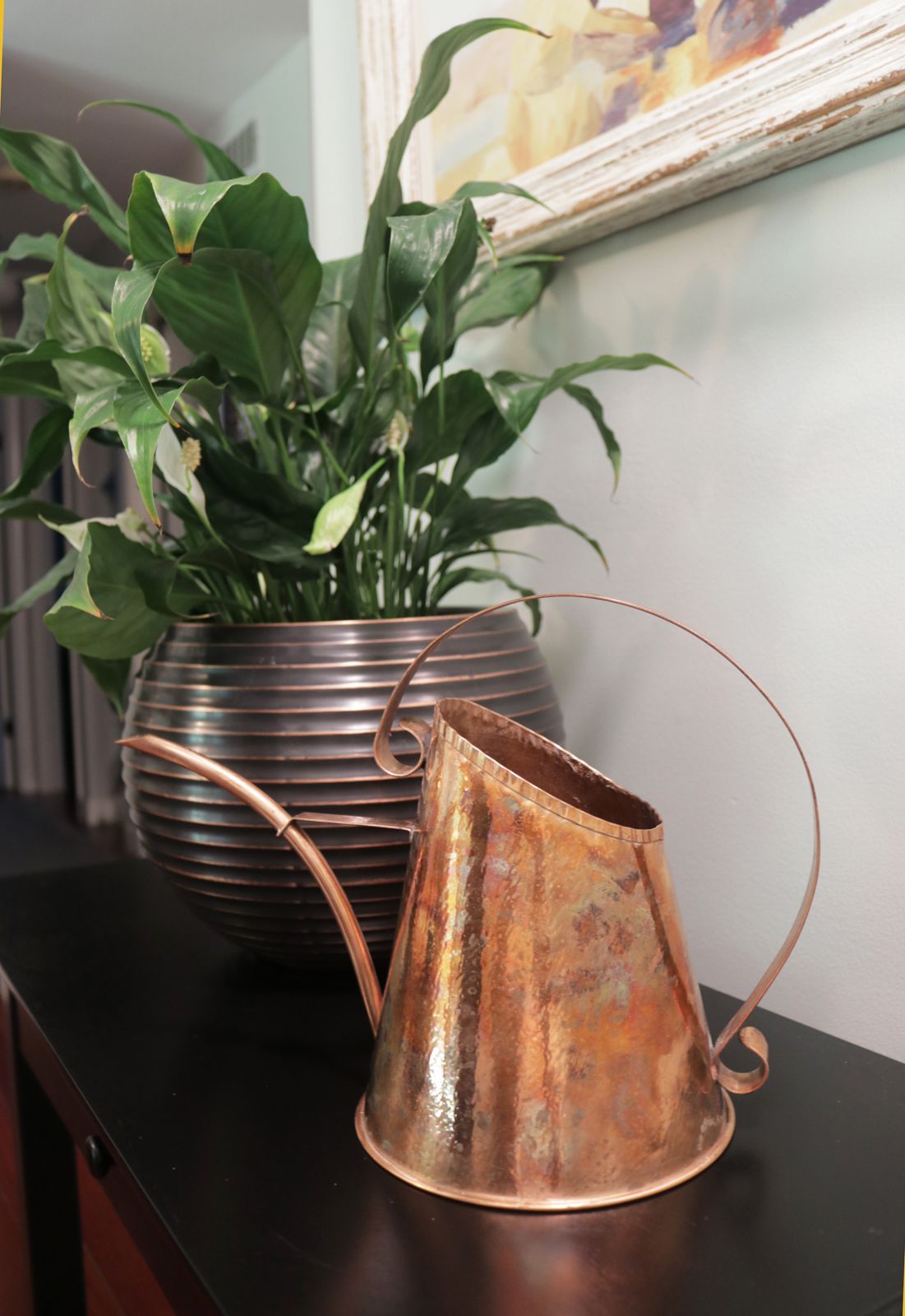 Vintage Style Pure Copper Watering Can - Thumbnail 5