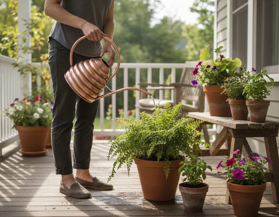 Bee Home Copper Watering Can - Thumbnail 3