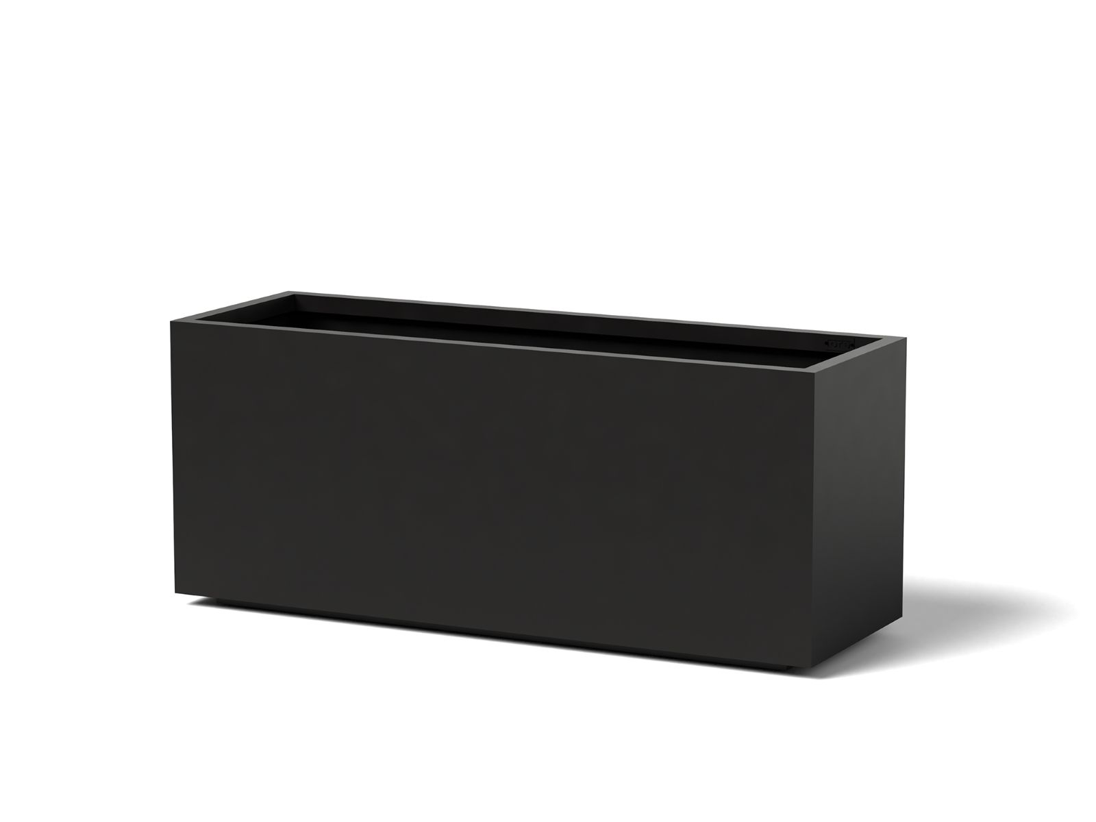 Metal High Rectangular Planters 25in, 42in, 60in lengths