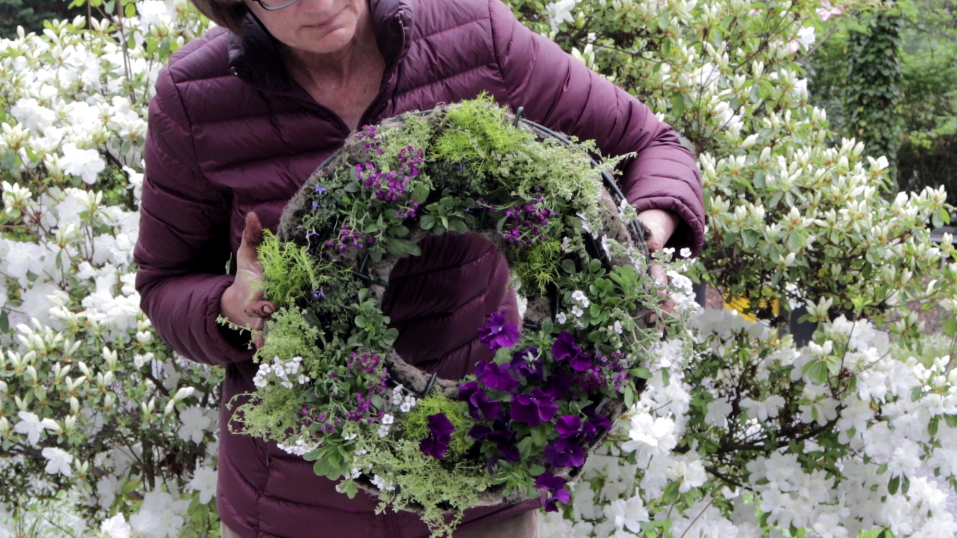 Wire Wreath Forms w/Jute Liner