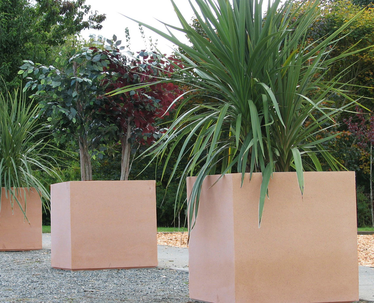 Warwick Box & Trough Cast Stone Planters