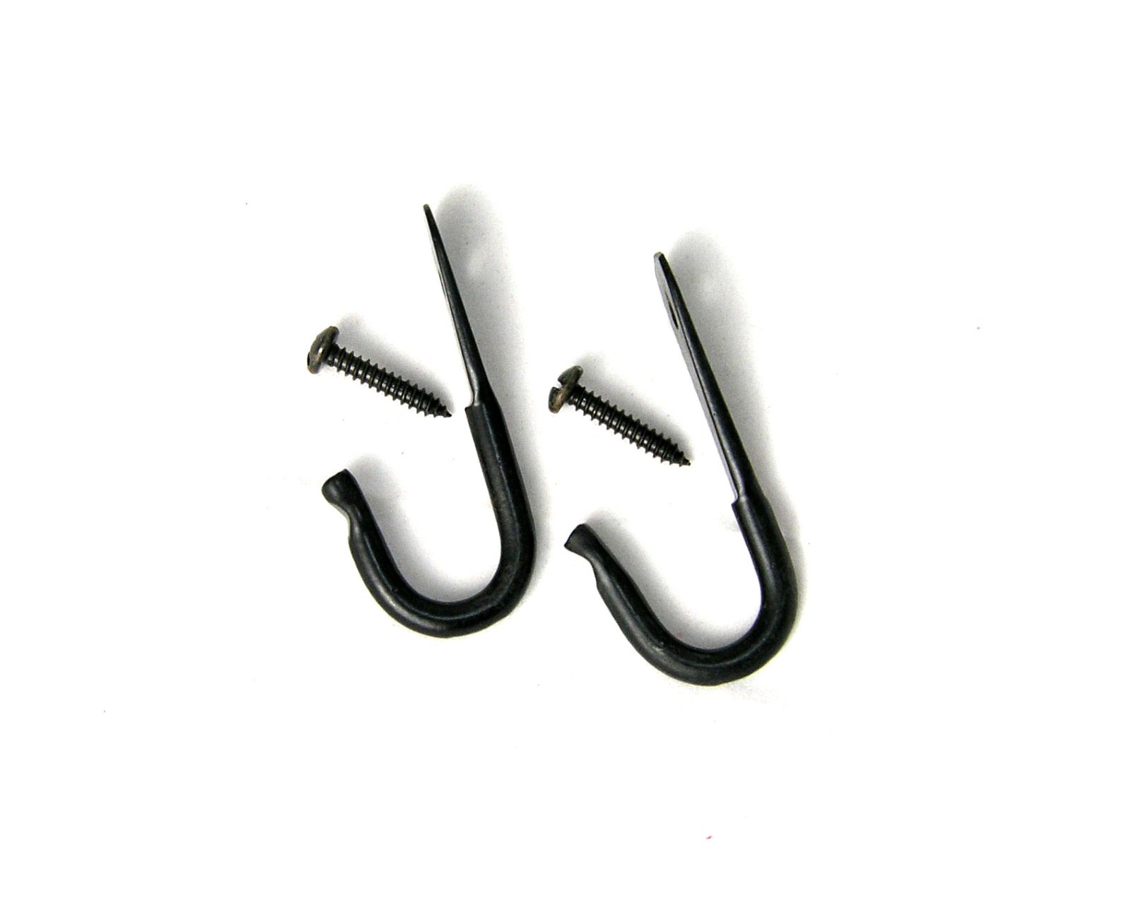 J Hook Pair - hayrack hooks, towel hooks, kitchen hooks