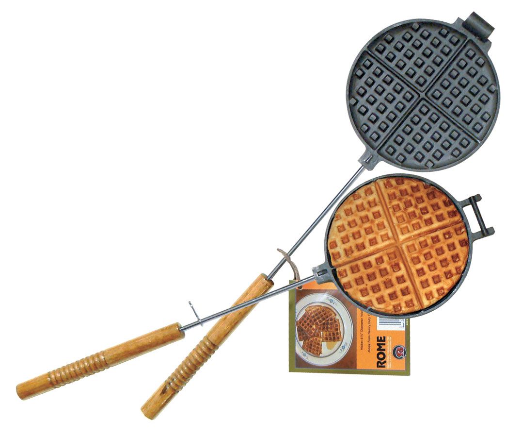 Chuck Wagon Camping Waffle Iron