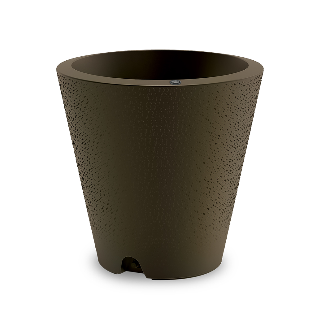 Crescent Garden Rim Self Watering Planter