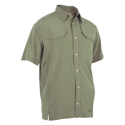 TRU-SPEC 24-7 COOL CAMP SHIRT SAGE (GREEN)  X-LARGE