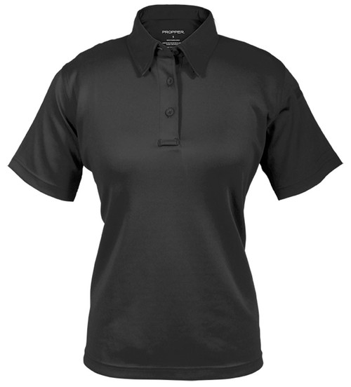 ICE PERFORMANCE POLO WMNS SS 94P/6S BLACK