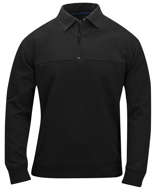 JOB SHIRT 80C/20P FLEECE BLACK