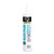 DAP White Caulk, Hybrid, 10.1 oz. Cartridge