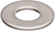 6-S (312 OD) FLAT WASHER BRASS NICKEL PLATED