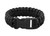 UTILITY BRACELET 100% POLY WITH RELEASE BLACK