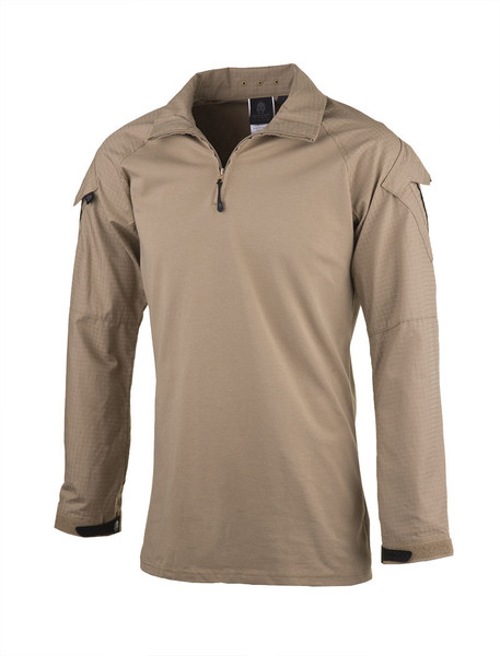 INDUSTRIAL ATHLETE COMBAT SHIRT UNISEX SIZE M SAND LS