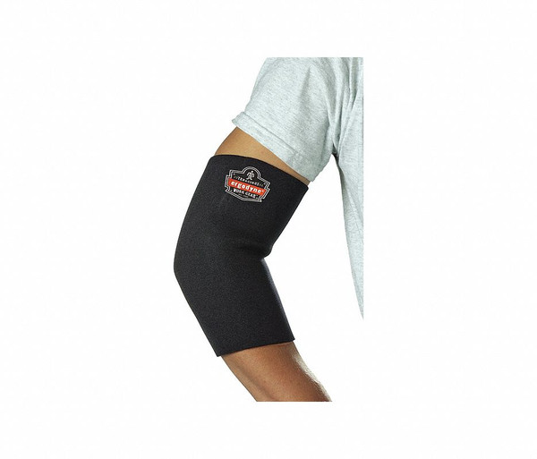 PROFLEX BY ERGODYNE BLACK PULL OVER ELBOW SLEEVE L
