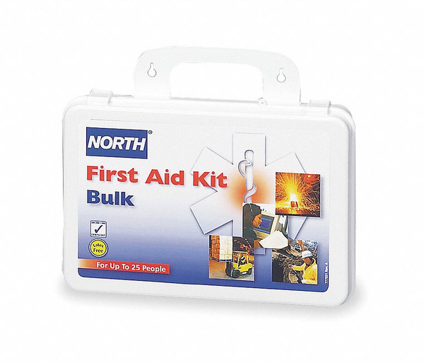 HONEYWELL NORTH 25 PEOPLE WHITE FIRST AID KIT