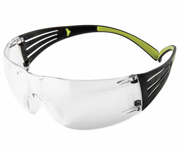 3M SECURE FIT PROTECTIVE EYEWEAR 400-SERIES  CLEAR SAFETY GLASSES