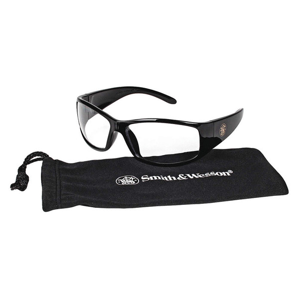 SMITH&WESSON ELITE Anti-Fog Safety Glasses, Clear Lens MODEL 2UYG6