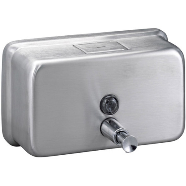 HORIZONTAL LIQUID SOAP DISPENSER