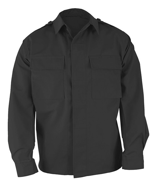 BDU LS SHRT BATTLRIP DK-GRY