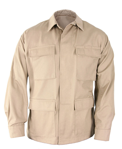 BDU COAT BATTLRIP KHAKI