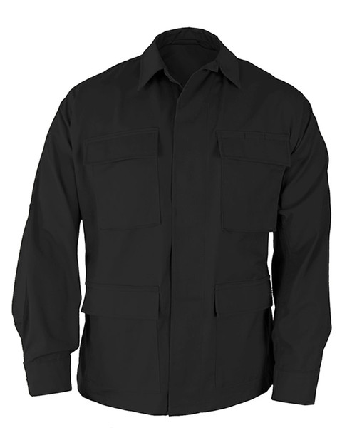 BDU COAT COTTON RP BLACK