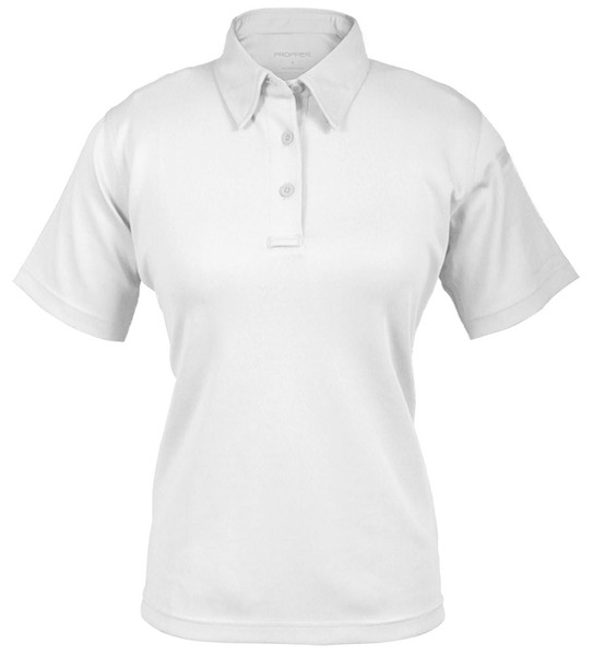 ICE PERFORMANCE POLO WMNS SS 94P/6S WHITE
