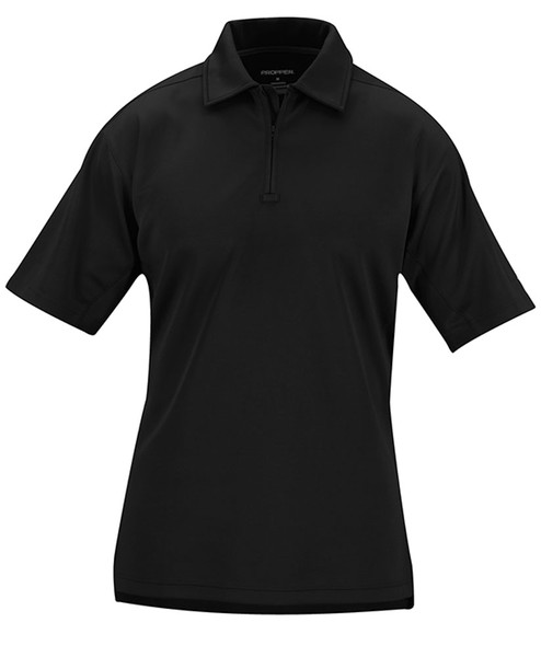 FASTBACK POLO MENS SS 94P/6S BLACK