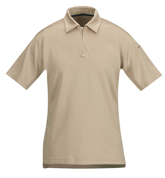 FASTBACK POLO MENS SS 94P/6S KHAKI