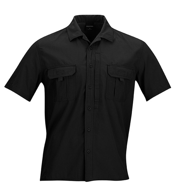 SONORA SHIRT SHORT SLEEVE NYLON RP BLACK