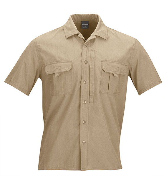 SONORA SHIRT SHORT SLEEVE NYLON RP KHAKI