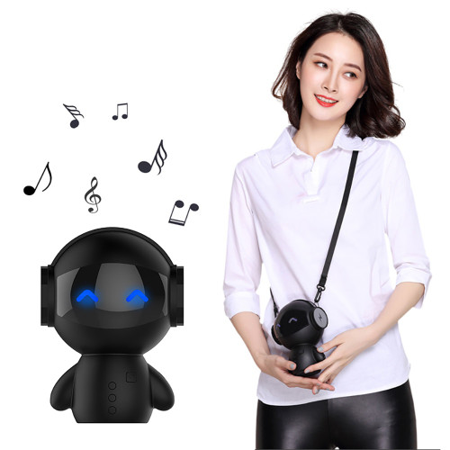 Mini Robot Bluetooth Speaker