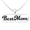 Best Mom Sterling Silver Necklace