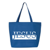 Jesus is Not Here.  He is Risen Tote Bags (with zip closure)