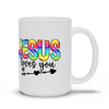 Jesus Loves You Mugs