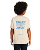 Follow Jesus Youth Crew Neck Unisex T-Shirt (Short Sleeve)