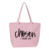 Chosen Tote Bags with Zip Closure