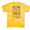 He's Got Big Plans For Me Tie Dye Youth T-Shirt