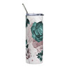 Mama Stainless Steel Tumbler (White Floral)