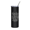 The Lord is My Strength Stainless Steel Tumbler