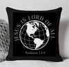 Jesus Is Lord Of All Pillow - Romans 14:9 Christian Decor