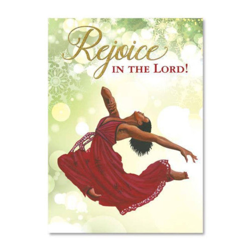 Rejoice in the Lord Christmas Card