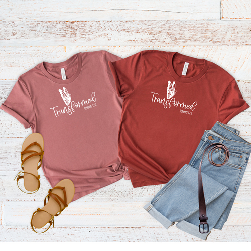 Transformed Christian T-Shirt (Crew Neck)
