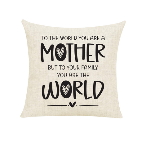 Mother Throw Pillow (18" x 18")