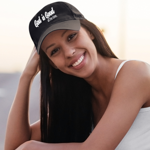 God is Good Embroidered Cap