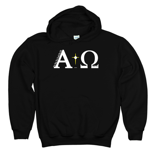 Alpha and Omega Hooded Sweatshirt
