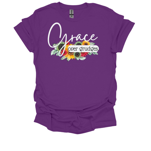 Grace Over Grudges Christian T-Shirt