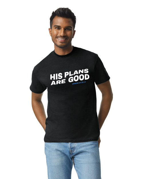 His Plans Crew Neck Unisex T-Shirt (Short Sleeve)
