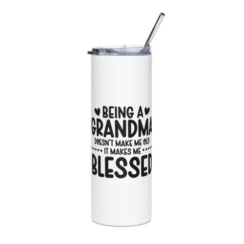 Blessed Grandma Stainless Steel Tumbler
